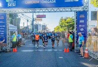 Corrida Nacional do Sesi reforça inclusão e garante participação de pessoas com deficiência