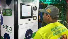 Dispositivo que aceita materiais recicláveis é apresentado ao público do São João Massayó