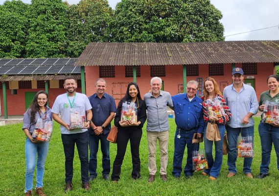 CNA e FAEL/Senar/AL visitam Pindorama para conhecer sistema de cooperativismo agroindustrial