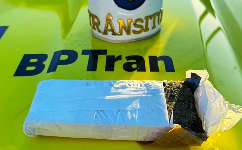 BPTran apreende mais de meio quilo de droga em Maceió e Rio Largo