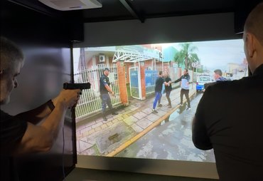 SSP leva Estande de Tiro Virtual às forças de segurança no interior de Alagoas
