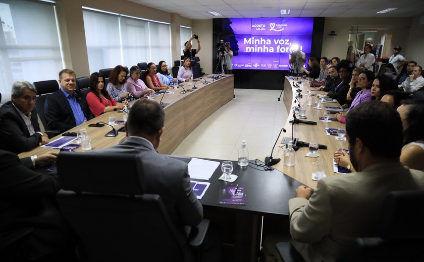 MP/AL lança campanha Agosto Lilás e destaca qualificação profissional e autonomia das mulheres para reduzir violência