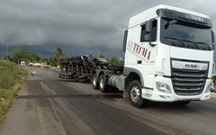 Tombamento de reboques em Arapiraca 2