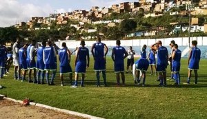 Após goleada contra o Parnahyba, CSA se reapresenta para treino regenerativo