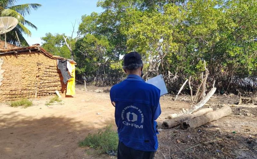 Áreas de risco de municípios de Alagoas são avaliadas pelo Serviço Geológico do Brasil