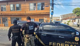 PF combate furtos em agências da Caixa Econômica Federal em AL