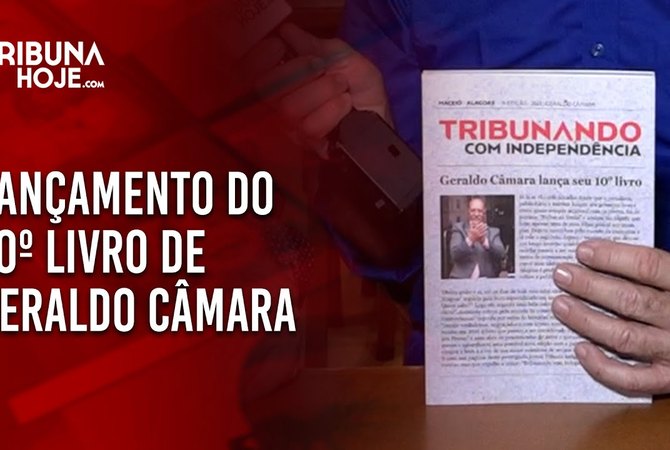 Geraldo Câmara lança seu 10º livro