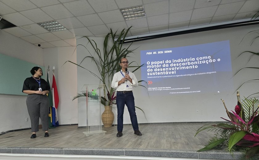 Senai destaca descarbonização industrial durante Semana da Sustentabilidade da Usina Caeté