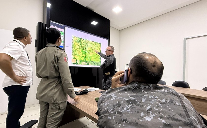 Simulado treina policiais militares para acionamento do Plano de Defesa na Grande Maceió