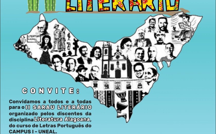 Uneal realiza II Sarau Literário Alagoano nesta quinta-feira