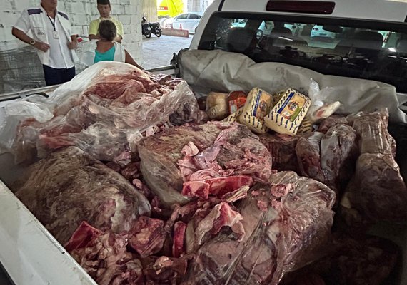 Vigilância Sanitária apreende 500 kg de carnes no Benedito Bentes