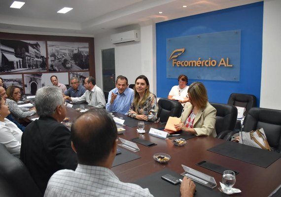 Fecoep busca parceria com o Sistema Fecomércio de Alagoas
