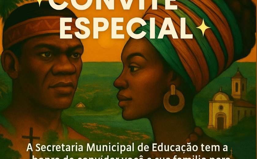 Barra de Santo Antônio vive a história com desfile cívico  que celebra Zumbi, Dandara e a Luta Antirracista