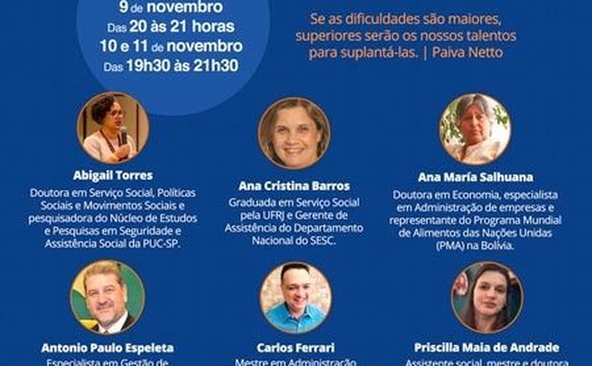 O impacto da Covid-19 e o futuro da Assistência Social é tema de congresso online da LBV