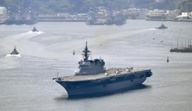 Japão envia apoio a navio dos EUA em plena tensão com a Coreia do Norte