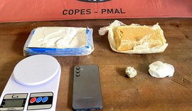 Operação apreende quase 1,5 kg de drogas em Arapiraca