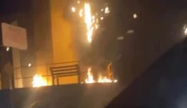 Incêndio é registrado nas proximidades de academia em Arapiraca