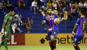Bahia volta a vencer o Nacional-PAR e avança na Sul-Americana