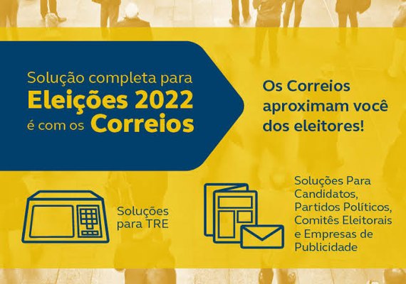 Correios divulga soluções para ações de comunicação nas Eleições 2022
