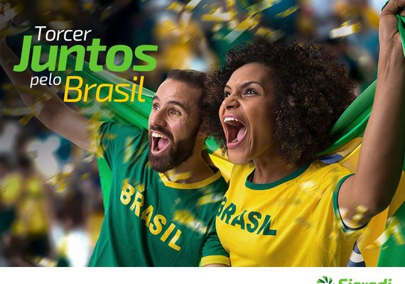 Sicredi do Norte-Nordeste convida associados a torcer pelo Brasil e concorrer a prêmios
