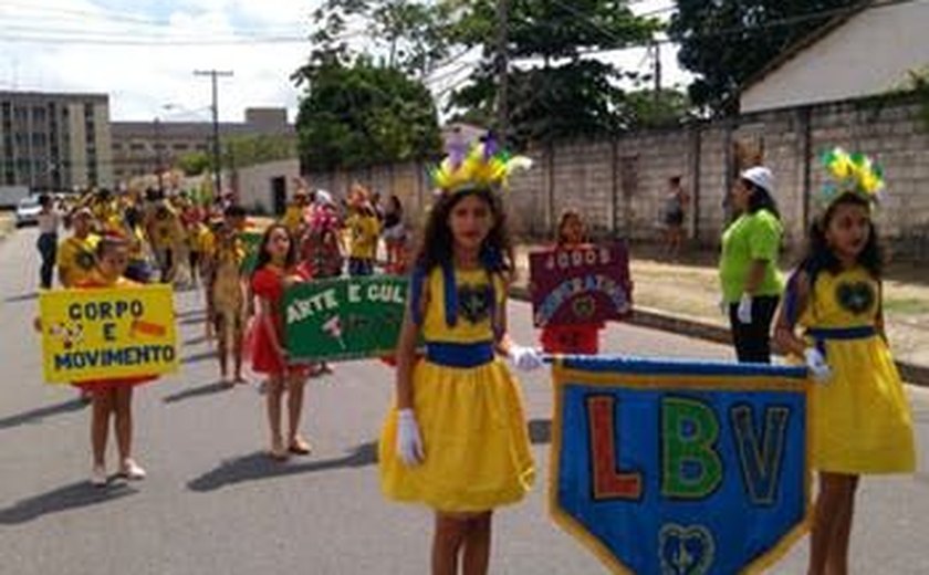 LBV: crianças e adolescentes celebra Semana da Pátria