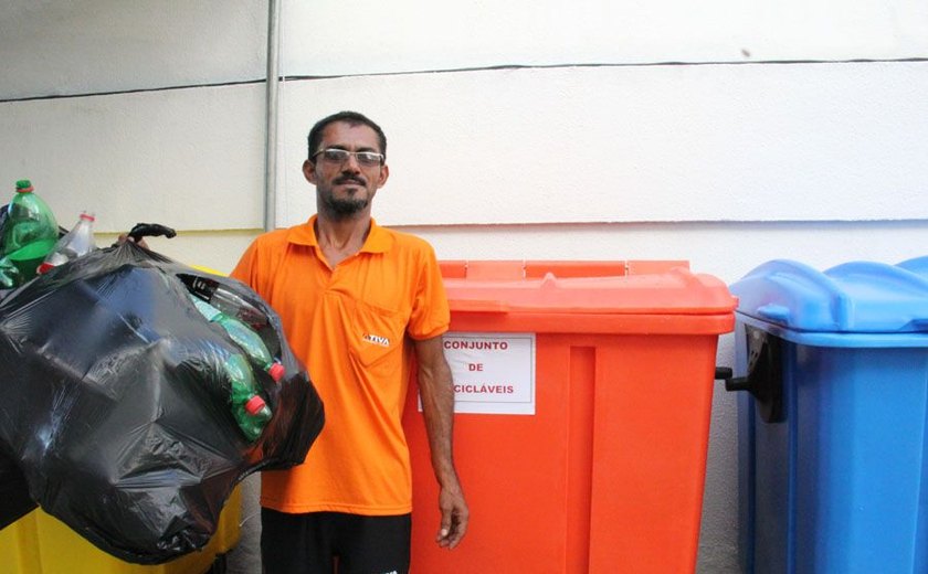 ﻿Tribunal de Justiça encaminha 5,8 toneladas de lixo para reciclagem em 2017