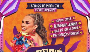 Cantora Kel Monalisa realiza a 11ª edição do Arraiá da Kel no dia 24 de maio