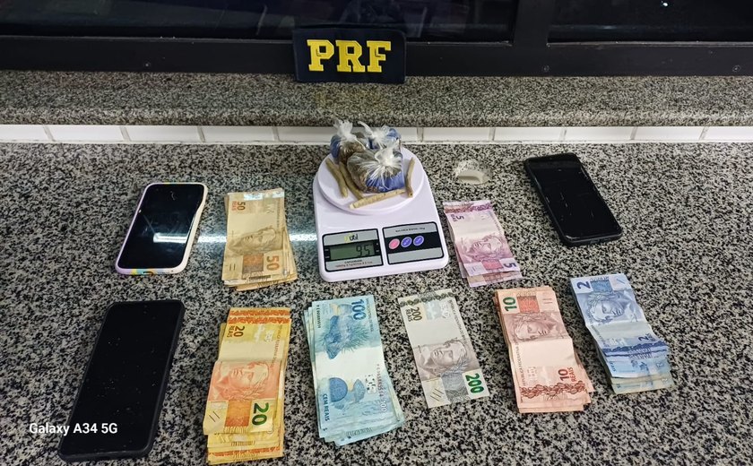 Trio é preso por tráfico de drogas e associação criminosa