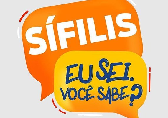 Dia Nacional de Combate à sífilis ocorre neste sábado, 17