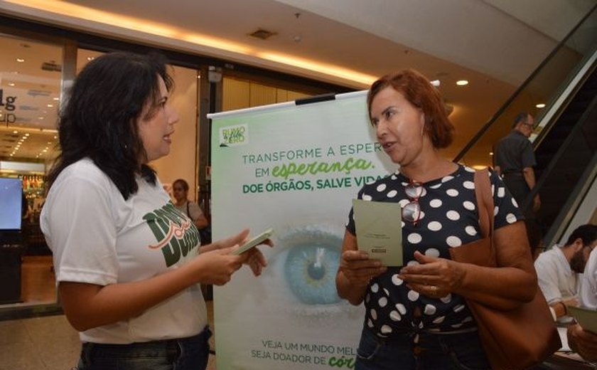 Sesau promove em Maceió ação para incentivar a doação de órgãos