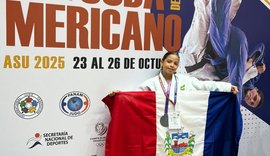 Michaelly Tavares conquista medalha de prata no Campeonato Sul-Americano de Judô e marca conquista histórica para Alagoas