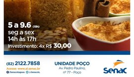 Senac abre matrículas para curso de Culinária Junina