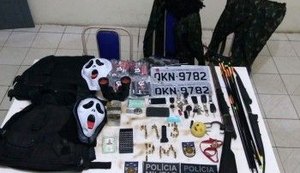 Homem é detido com arsenal de guerra no interior