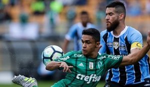 Palmeiras vence Grêmio e sobe para 3ª colocação no Brasileiro