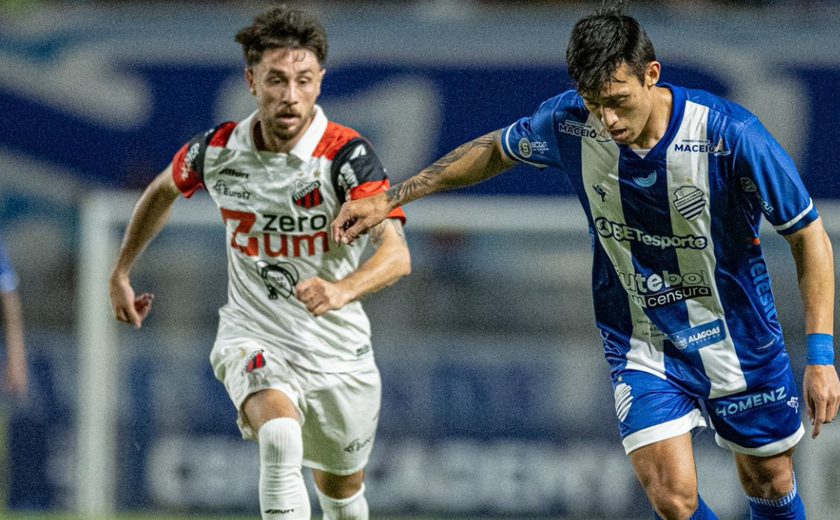 Em jogo movimentado, CSA empata com o Ituano no Rei Pelé e segue fora do G-8 da Série C