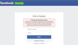 Facebook, WhatsApp e Instagram sofrem instabilidade e ficam fora do ar