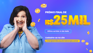 Clientes cadastrados na Tarifa Social de Energia Elétrica (TSEE) podem ganhar R$ 25 mil em prêmios