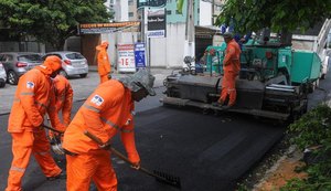 Prefeitura segue com recapeamento na Pajuçara