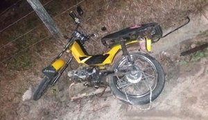 Motociclista morre em acidente em Girau do Ponciano