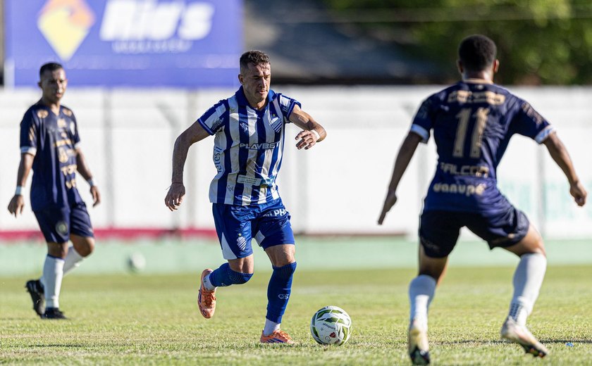 Com time reserva, CSA faz 3x0 contra o Cruzeiro de Arapiraca pela Copa Alagoas