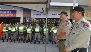 Polícia Militar inicia reforço do policiamento no Comércio da capital alagoana