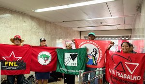 MST realiza ato religioso na praça Deodoro nesta quinta-feira