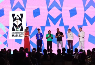 Fifa lança marca da Copa Feminina 2027 em evento no Rio de Janeiro