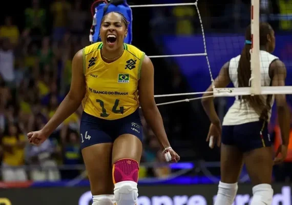 Brasil sofre, mas bate Itália por 3 sets a 2 na Liga das Nações