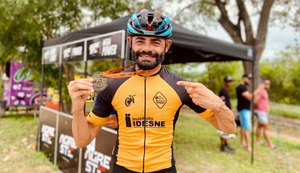 Atleta de bike Vital Rodrigues se destaca no esporte inclusivo