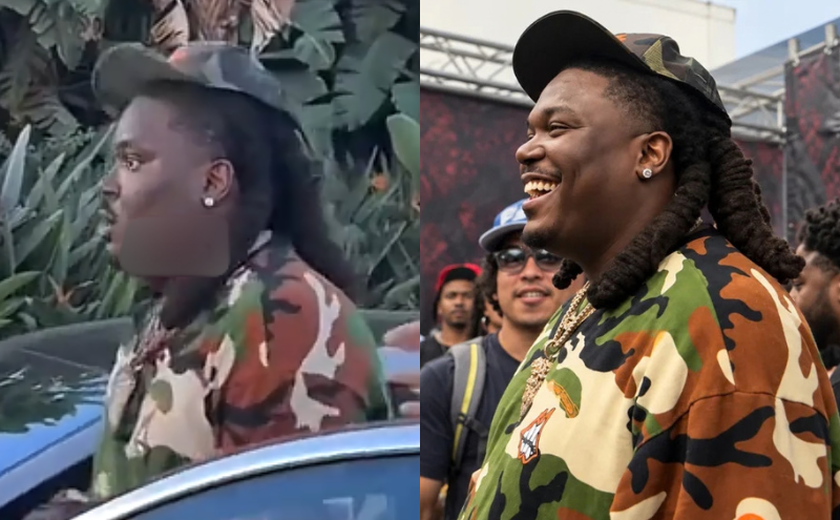 Rapper Lucki é esfaqueado no rosto durante briga em Los Angeles; veja vídeos