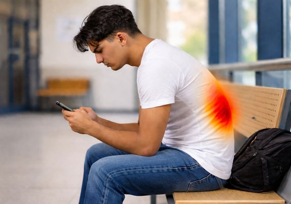 Dor nas costas avança entre jovens e acende alerta para uma “epidemia silenciosa”