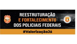 Policiais Federais realizam mobilização em frente à Superintendência nesta quinta-feira (26)