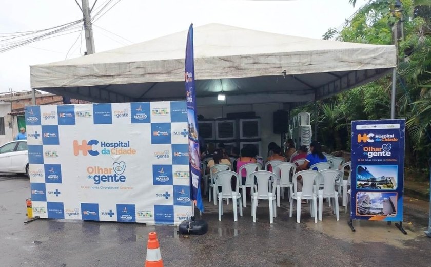 Programas levam triagens de catarata, laqueadura e vasectomia para moradores do Benedito Bentes