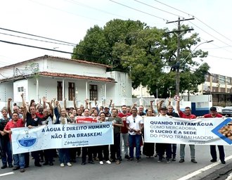Trabalhadores da Casal anunciam nova paralisação de 48 horas e ampliam pressão sobre a direção